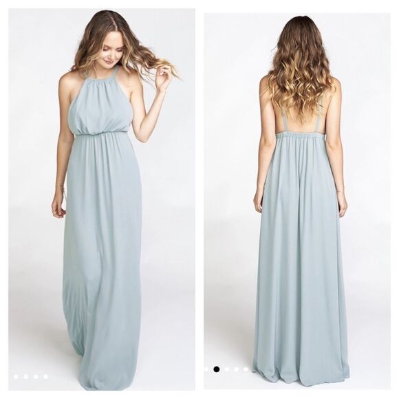 Show Me Your Mumu Amanda Open Back Empire Maxi Dress - Picture 1 of 10